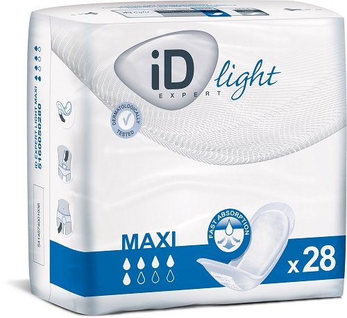 iD Expert Light Maxi - Ontex Inkontinenzeinlagen für Harn- und Stuhlinkontinenz
