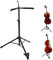 Cocoarm Ständer für Cello / Kontrabass / Instrumentenständer, klappbares Höhenverstellbarer Stativ Metallständer für Gitarre Cello Viola Ukulele Mandoline, Höhenverstellbarer 74~120 cm Stativ
