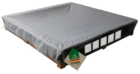 Mehr Garten Sandkasten Abdeckung 152x152x20 cm, 600D Oxford