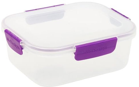 URBN-CHEF Food Plastic Storage Container Airtight Seal Clip 'N' Lock Lid Dishwasher Safe