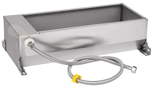 Abreuvoir Automatique Pour ChèVres en Acier Inoxydable Avec Robinet à Flotteur de 1/2 Pouce Abreuvoir Pour Bovins, Chevaux et Chèvres BéTail, Chiens et Volailles Abreuvoirs Fournitures Pour le BéTail