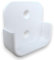 Wandhalterung kompatibel mit Aqara Wireless Mini Switch T1. Unaufällige Halterung, weiß. Hochwertiger, langlebiger PETG-Kunststoff. Made in Germany.