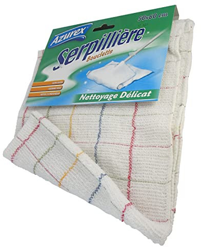La Corvette Azurex - Serpillère Traditionnelle - 50x60 cm nettoyage délicat