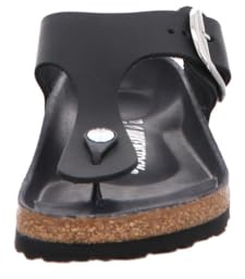 Birkenstock Damen Zehensandale Gizeh Big Buckle geöltes Naturleder Schwarz 38