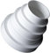CONTROL GARDEN Reductor Extractor Universal para Sistemas Ventilación - Acople Conector para Conductos Ventilación Aire - Diámetro Ø 80 100 110 125 150 mm - Reductor Tubo Blanco