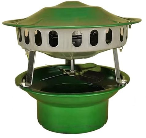 Genérico Ventilador De Conducto De 80w, Bomba De Extracción De Humo De Conducto, Ventilador De Escape De 220v, Accesorios para Horno De Pizza De Chimenea, Drenaje De Conducto Silencioso (B)