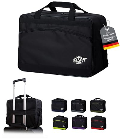 BambiniWelt av Rafael K. Resväska handbagage weekender lätt resväska för semester sport 40 x 25 x 20 40 x 30 x 20 55 x 40 x 20 [handbagageväska] flygplan resväska Easyjet Ryanair Eurowings