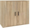 QJBSAVVA Geschirrschrank Wohnzimmerschrank Unterschrank Küche Apothekerschrank Küche - Sideboard Sonoma-Eiche 80x33x70 cm Holzwerkstoff für Wohnzimmer Outdoor Aufbewahrung Von Büchern