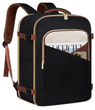 LOVEVOOK 30L Handgepäck Rucksack, Reiserucksack Flugzeug Travel Backpack Herren Damen Genehmigt Kofferrucksack 14 Zoll Laptop Carry-on Kabinenrucksack Weekend