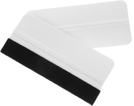 MUCKLILY 2pezzi Strumenti Per Applicazione Pellicola Raschietto Per Auto e Wallpaper Squeegee Per Finitura Professionale e Facile Installazione Utensile Per Decorazioni e Progetti Fai Te