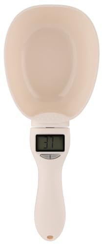 BTFO Pet Food Digital Measuring Spoon Scale, Weighing Scoop Scale with LCD Screen 800g / 0.1g High Precision Dog Food Electronic Measuring Spoon for Pet Cat Feeding Tool Kitchen Gadgets Daily Meals