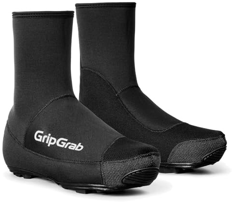 GripGrab PACR Couvre-Chaussures imperméables en néoprène pour VTT Cyclisme Thermique Chaussures de vélo Coupe ajustée