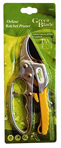 Garden Mile Resistente Deluxe Trinquete Podaderas Potente Corte Acción Suave Agarre Con 24mm Corte Capacidad, Jardín Rosa Podaderas Árbol Podaderas Tijeras podar