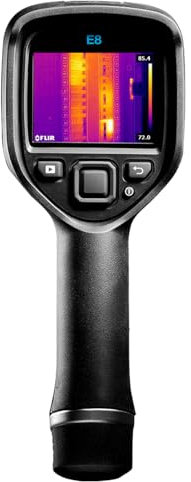 FLIR E8-XT - Kommerzielle Wärmebildkamera mit WLAN. Hochauflösende Infrarotkamera Ignite Cloud