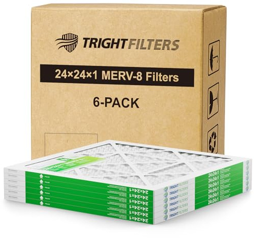 TRIGHTFILTERS 24x24x1 Furnace Filters
