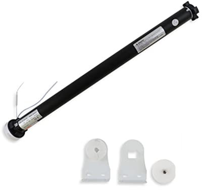 Tuya Zigbee - Motor de persianas enrollables recargables para tubo de 38 mm, persianas motorizadas, control automático, abridor de cortinas, control de aplicación, requiere hub Zigbee (solo motor)