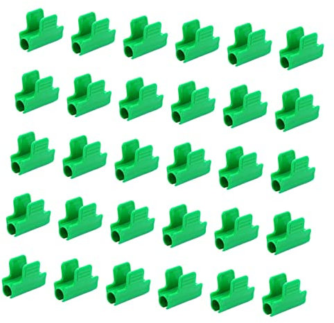 Yardenfun Lot de 40 Pinces À Pression pour Plantes De Jardin avec Vis Antidérapantes pour Une Installation Facile