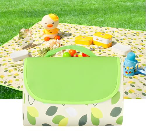 Landrain Picknickdecke Wasserdicht XXL, Picknick Decke 200 * 150cm