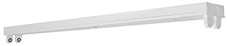 NCC-Licht Unterbauleuchte Linear Housing 120cm weiß für 2 x T8 LED Röhren G13 (ohne Leuchtmittel)