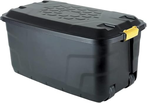Ward 110 Litre Heavy Duty Storage Trunk with Wheels & Handle