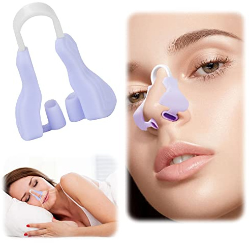 Yoboamic Clip modellante per il naso, in silicone, morbida clip per sollevare, modellare il naso, correttore per raddrizzare il naso, per sollevare il naso e modellare il naso
