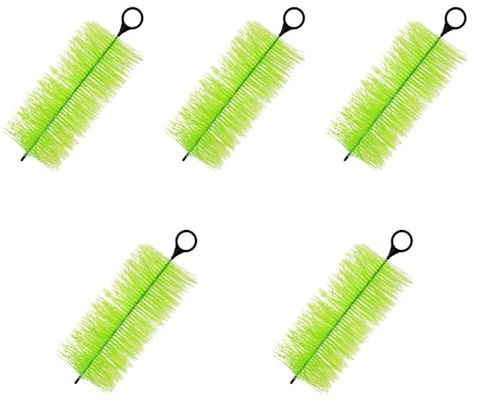 F Fityle 5 Pezzi Spazzole per filtri per laghetti per Pesci Acquario Acqua Giardino Stagno Skimmer Facile da Usare Accessori per laghetti Spazzola per la, 50 cm