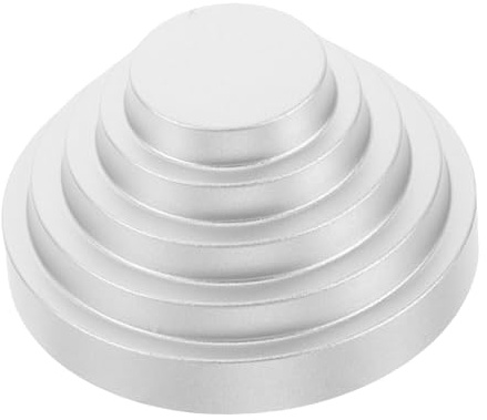GALPADA Estabilizador de Peso para Tocadiscos de Vinilo Adaptador para Discos Agujero Grande, Aluminio Resistente Que Reduce Vibraciones y Mejora la Calidad de Sonido
