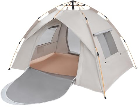 Tente de camping pour 2 à 3 personnes, tente instantanée, tente de camping familiale, convient pour le trekking, le camping, l'extérieur