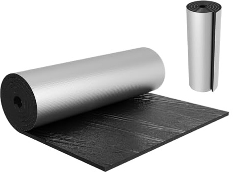 Toilet Cistern Insulation Liner, 100X40CM Toilet Tank Insulation Kit, Toilets Tank Anti Condensation Cistern Insulations Kit, Waterproof Self Adhesive Insulations Aluminum Foil Protection Cover Liner