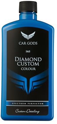 Car Gods Iris Custom Color Mid Blue 3-in-1 Polish Wax Colour Restorer & Scratch Remover 500ml - 16 colours Available