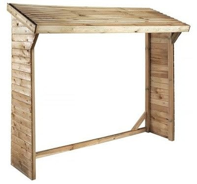 Habitat et Jardin Refugio de Troncos - 1,05 m² - 2,10 x 0,50 x 1,8 m - 2 Stères