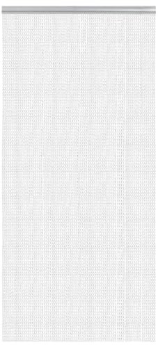 vidaXL Moustiquaire de porte à chaîne 100x212 cm aluminium, rideau anti-mouches de porte, moustiquaire de porte anti-insectes, rideau anti-mouches de porte à chaîne