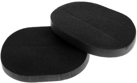 Vaguelly 2piezas Esponjas Limpiadoras Faciales De Bambú Carbon Activado Negras Para y Maquillaje