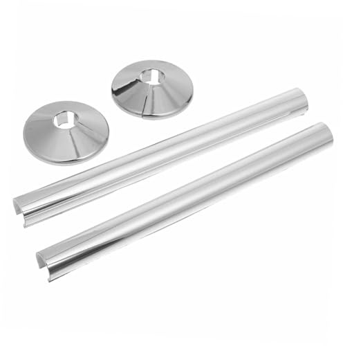 HOLIDYOYO 1 Set Heating Pipe Hole Collar: Radiator Pipe Covers - Plastic Sleeve for Central Heating and Water Pipes - Clip-on Radiator Accessories for