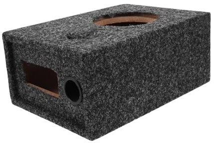 OUNONA Audio Lautsprecher Gehäuse Für Auto Slim Und Kompakte Subwoofer Box Mit Anpassungsmöglichkeiten Kompatibel Mit Verschiedenen Fahrzeugmodellen Für Herausragenden Sound Und