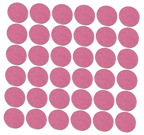Alipis Manicure Sanding Pads Set 50 Pieces 25mm 180 Grit Nail Pedicure Electric Polishing Discs Dead Skin Removing Tools for Foot Care Professional Salon Use