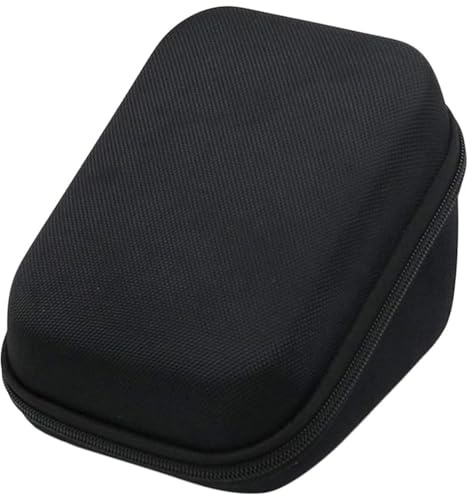 Glucometer Case, Hard Shells Blood Pressure Monitor Case with Handle and Mesh Pocket, Portable Small Storage Bag for Travel Blood Pressure Monitor