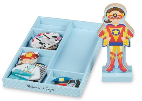 Melissa & Doug- Julia Juego de Disfraces Magnéticos, Multicolor (15164)