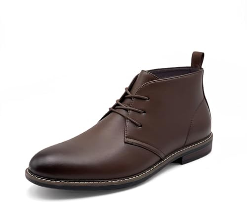 Finishing & Sewing Bottines Chukka classiques décontractées à lacets pour homme