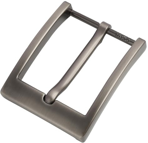 Trpoey Hebillas De Cinturón En Aleación De Zinc, Hebilla Metálica De 40mm Cabeza Hebilla De Reemplazo Cuadrada De Un Solo Diente 1,57 Pulgadas Para Hombres​​ La Hebilla Para Cinturón Está (Plateado)