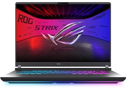 ASUS ROG Strix G16 (2025) Gaming Laptop, 16” FHD+ 16:10 165Hz/3ms Display, NVIDIA® GeForce RTX™ 5050 Laptop GPU, Intel® Core™ i7 Processor 14650HX, 16GB DDR5, 1TB PCIe Gen 4 SSD, Wi-Fi 7, Win 11 Home