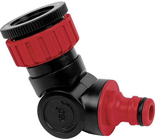 TOOLCRAFT 1561113 Raccord de tuyau coudé raccord enfichable, 30,3 mm (1) (filet int.), Ø 19 mm (3/4)