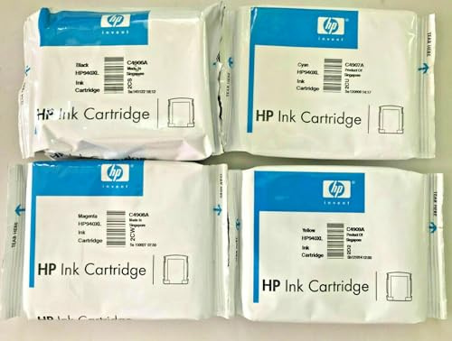 HP 940XL Original Tintenpatronen Multipack Kombipackung C2N93AE schwarz, Cyan, Magenta, gelb, Officejet Pro 8000, 8500, 8500A, 8500A Plus