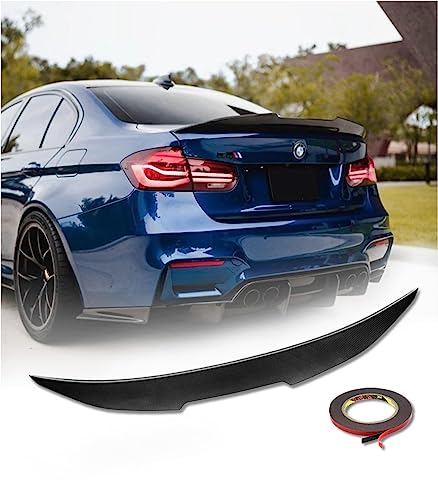 F30 Kofferraumspoiler PSM Style Carbon Look für 2011-2019 3er Performance Tuning Limousine 4-Türer 318i 320i 330i 340i m340i 318d 320d 330d 340d m340d