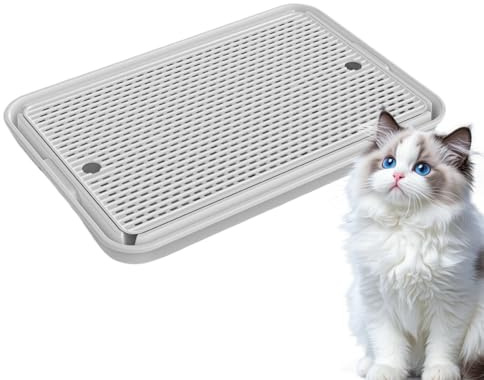 Katzenrampe für Katzenklo | Katzentoilette Trittstufe | Abnehmbare rutschfeste Rampe Für Katzen Innen Außen