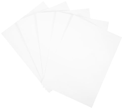 POPETPOP 5pcs Shredder Lubricating Oil Sheets Packet, Paper for Shredder Maintenance, Anti-rust Tool for Home and Office Use