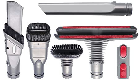 besbomig Staubsaugerbürsten Ersatz 6 Stück Staubsauger Zubehör Ersatzteile Bürste Staubsaugerzubehörsets für V6 V7 V8 V10 DC19 DC33 DC35 DC37 DC39 DC45 DC47 DC49 DC52 DC56 DC58 DC59 DC62 DC63