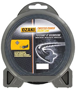 OZAKI - Fil Nylon Hélicoïdal TWISTED POWER SILENT LINE - Ø 2,7mm - L 15m - Fil Aérodynamique - Réduit Le Bruit & Les Vibrations