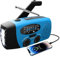Solar Radio Hancaner Tragbar Kurbelradio Dynamo Radio mit AM/FM/NOAA, Eingebaute 1200mAh Wiederaufladbare Batterie,mit 3 LED Taschenlampe, LED Leselampe für Notfall Ourdoor