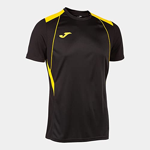 Joma Championship VII Men's T-Shirt Black Yellow